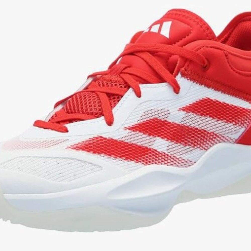 adidas Adizero Select 2.0 Basketball Mens 9 Red‎ White Sneakers Athletic Shoes - Picture 8 of 10